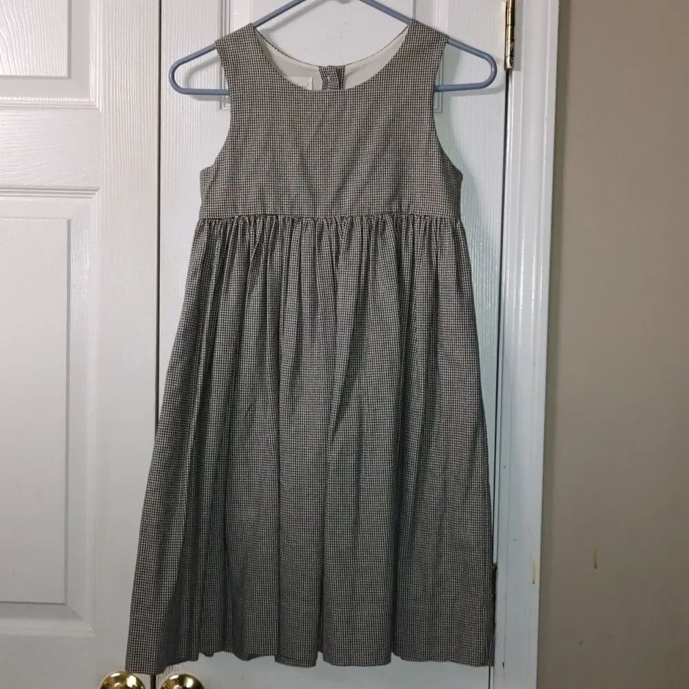 Strasburg black white houndstooth pattern dress Sz 7
